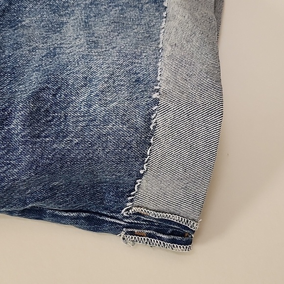 Reformation Charlene High Rise Cuffed Jean Shorts Size 31 NWT - Picture 13 of 16